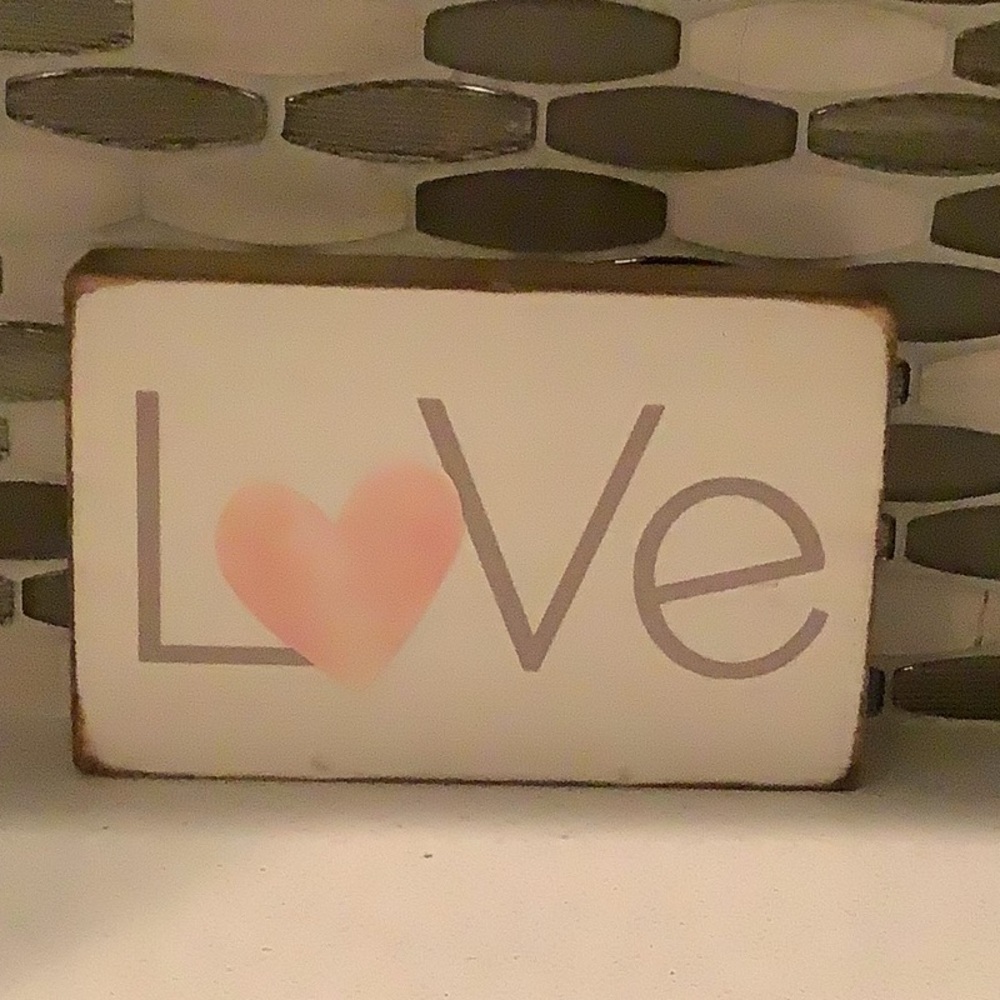 Rustic Marlin Love Wooden Sign